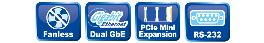 ECW-ECN-Embedded PC Eigenschaften