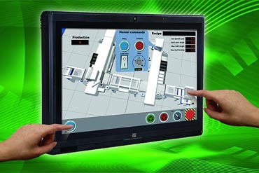 AFL2-W15A-PC - Multi-Touch Panel PC für Zwei-Hand-Bedienung
