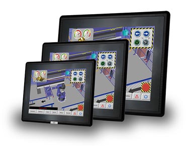 DM-F-Serie – Industrielle Touch Panel Monitore