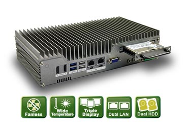 ECN-380-QM87 – Embedded System mit  zwei 2.5“ SATA HDD/SSD Einbaurahmen