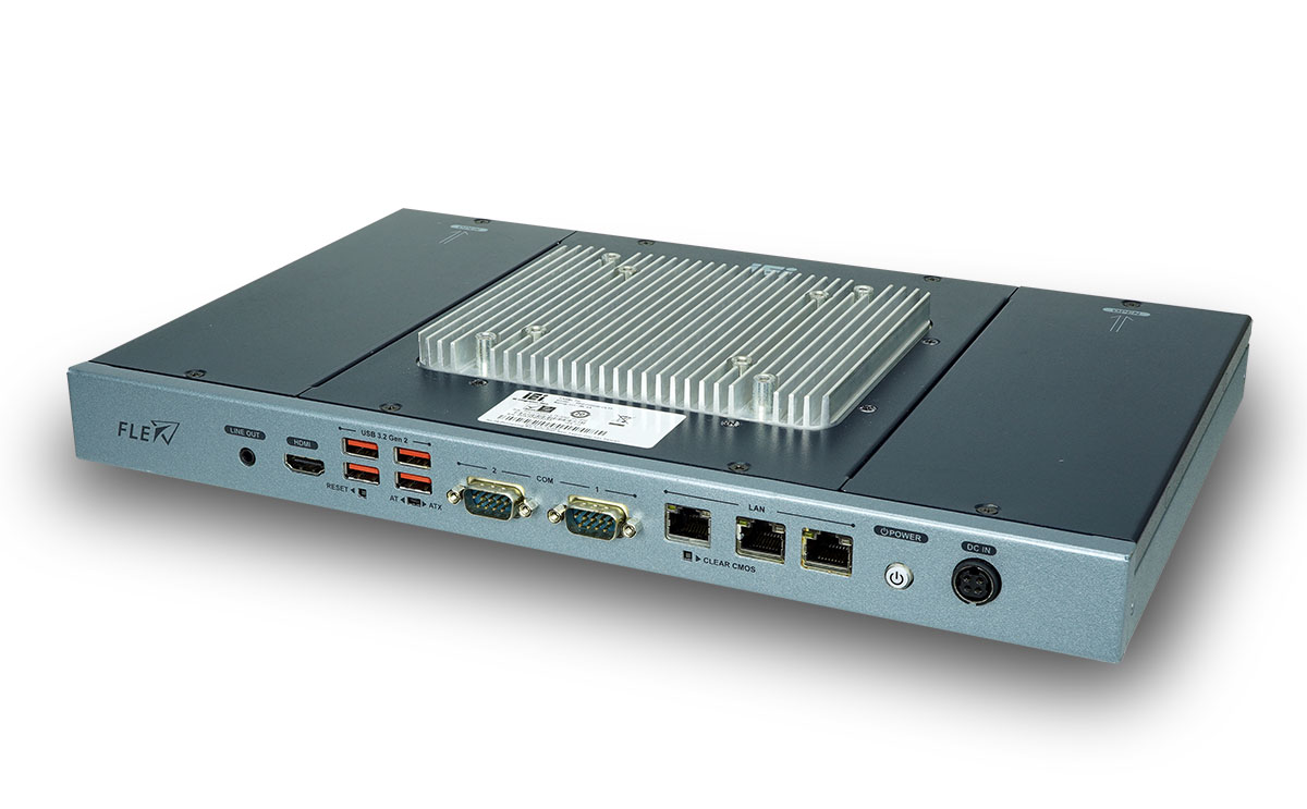 Compact embedded PC with PoE functionality