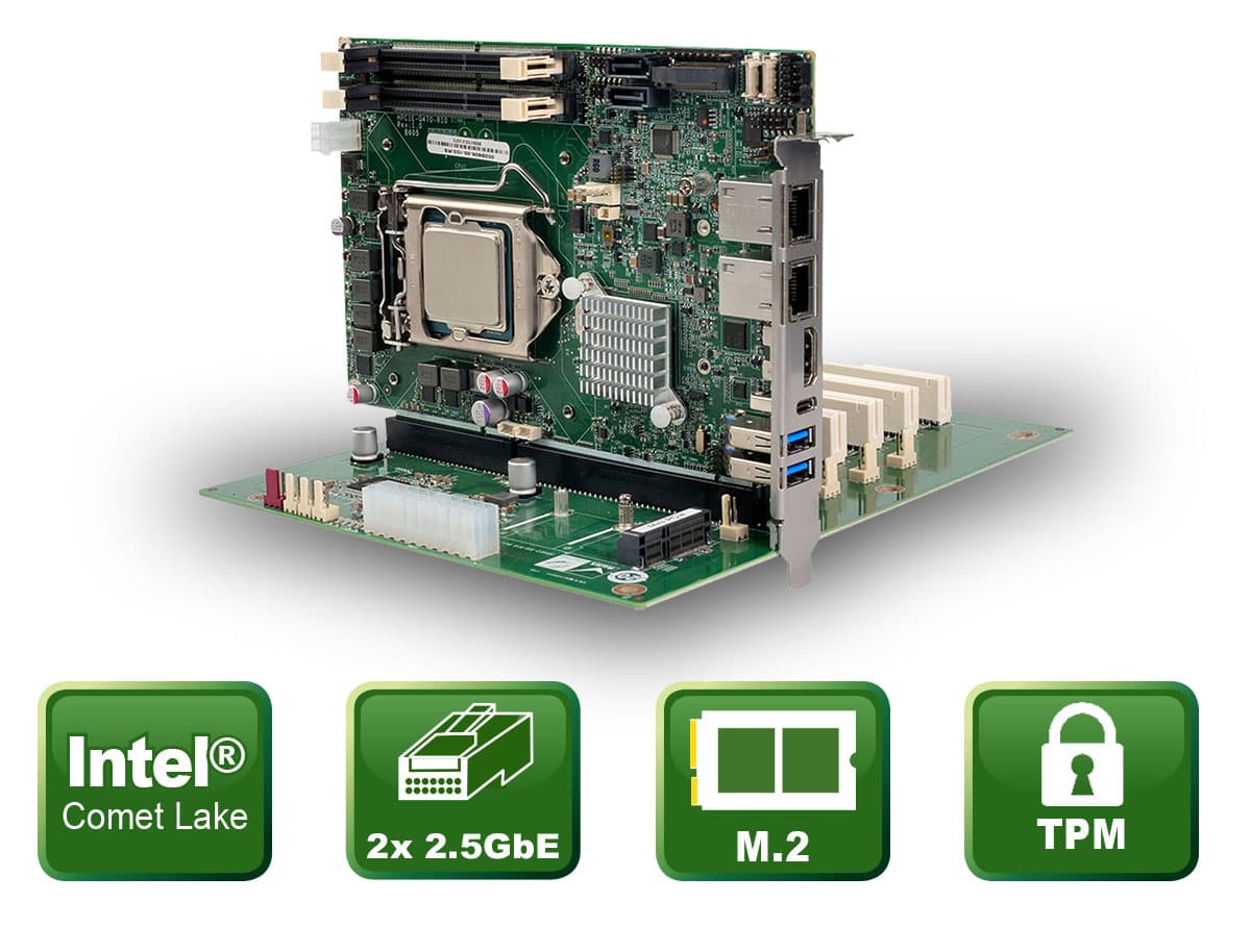 HPCIE-Q470 - Half-Size PICMG1.3 Slot CPU Card