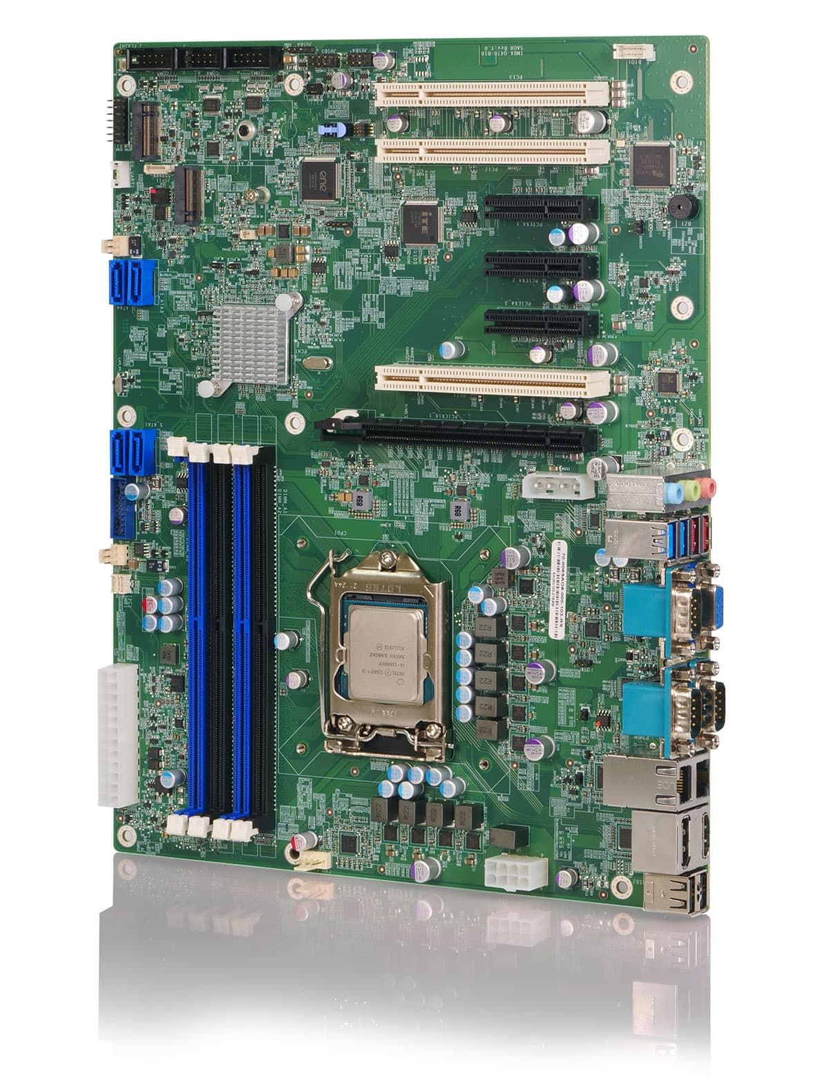 ATX motherboard with dual 2.5GbE slots for 11th generation