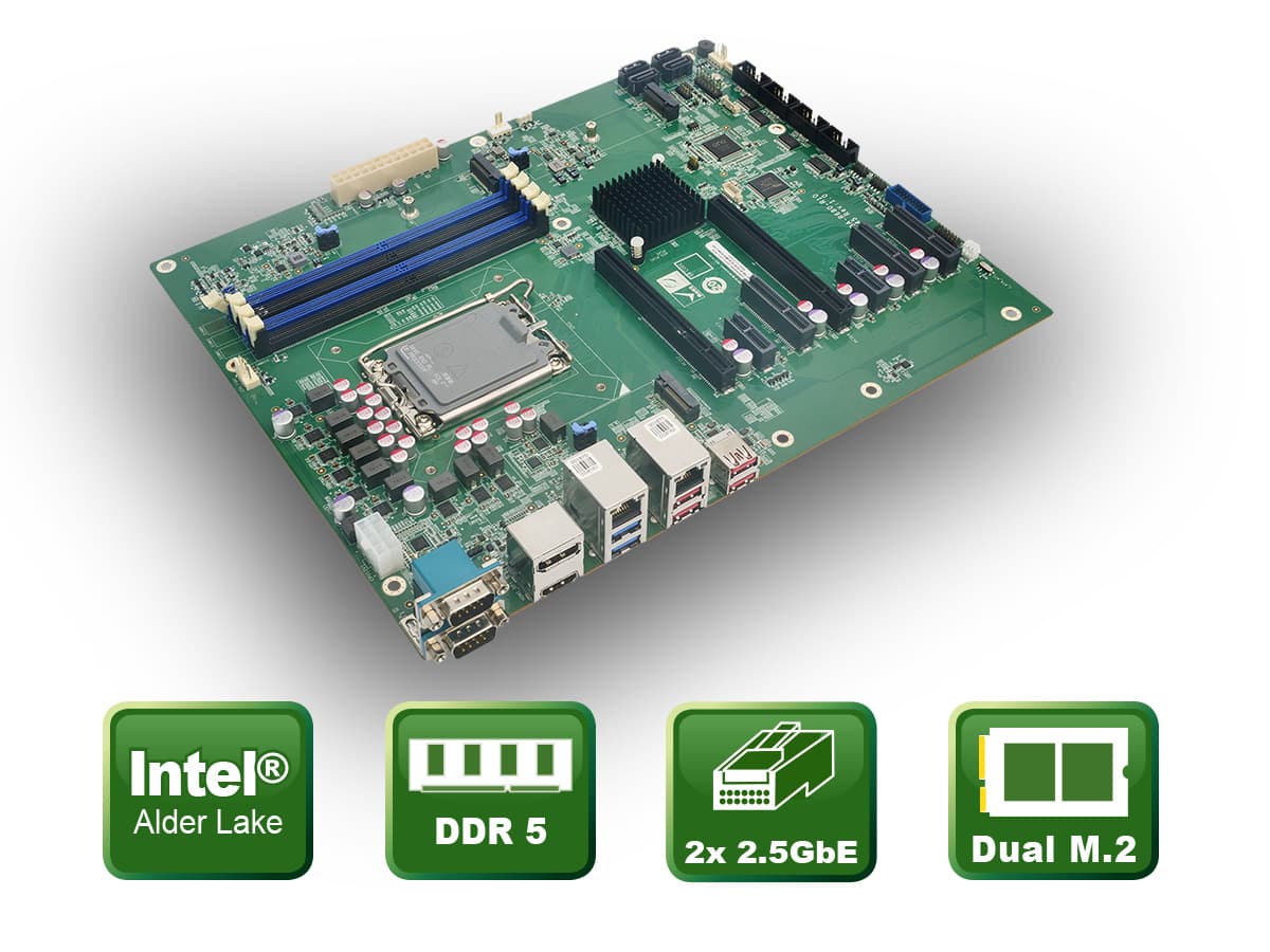 Industrielles ATX-Motherboard für die 12/13te Intel® Prozessorgeneration 