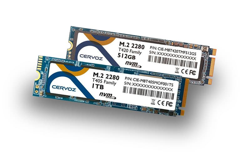 T405/420 Serie – M.2 2280 NVMe SSD bis 1TB