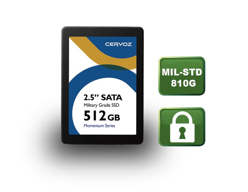 2,5“ Solid State Disk mit mehrschichtigem Datenschutz 