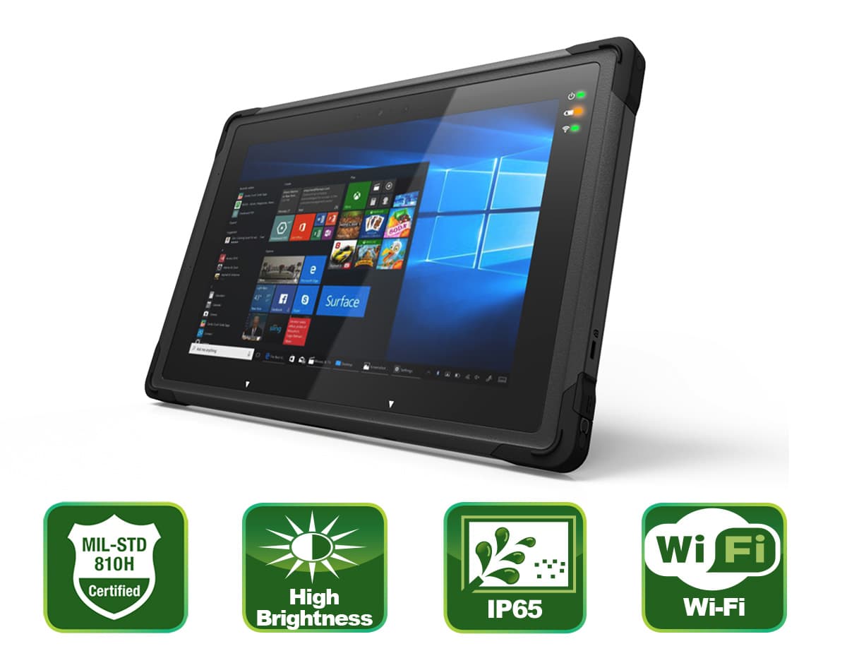 10.1“ Rugged Tablett PC mit Gemini Lake Refresh Prozessor
