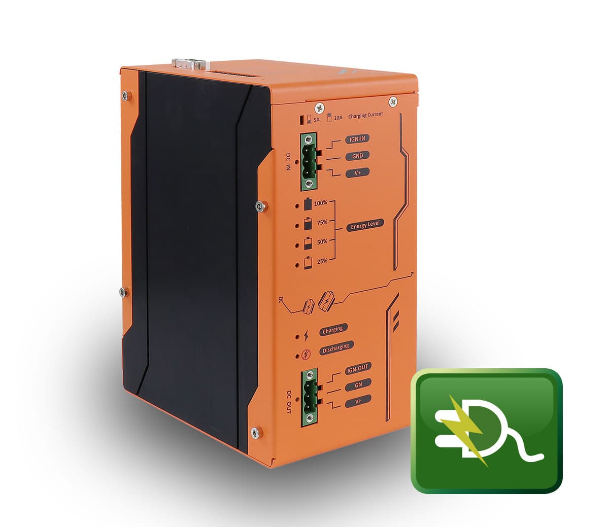 Universal standalone emergency power module for box PCs