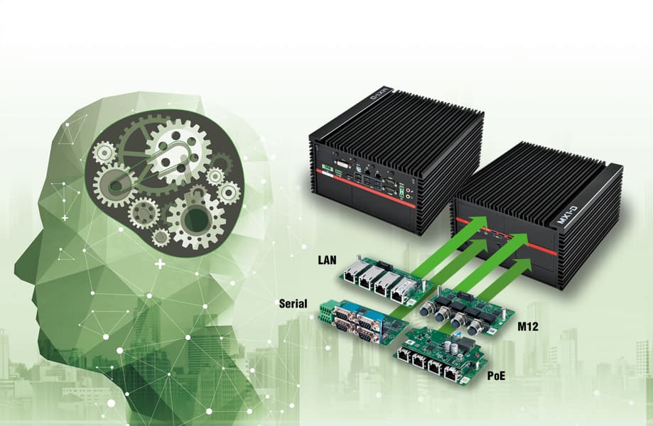 Modular Embedded PC certified for Milestone video management system