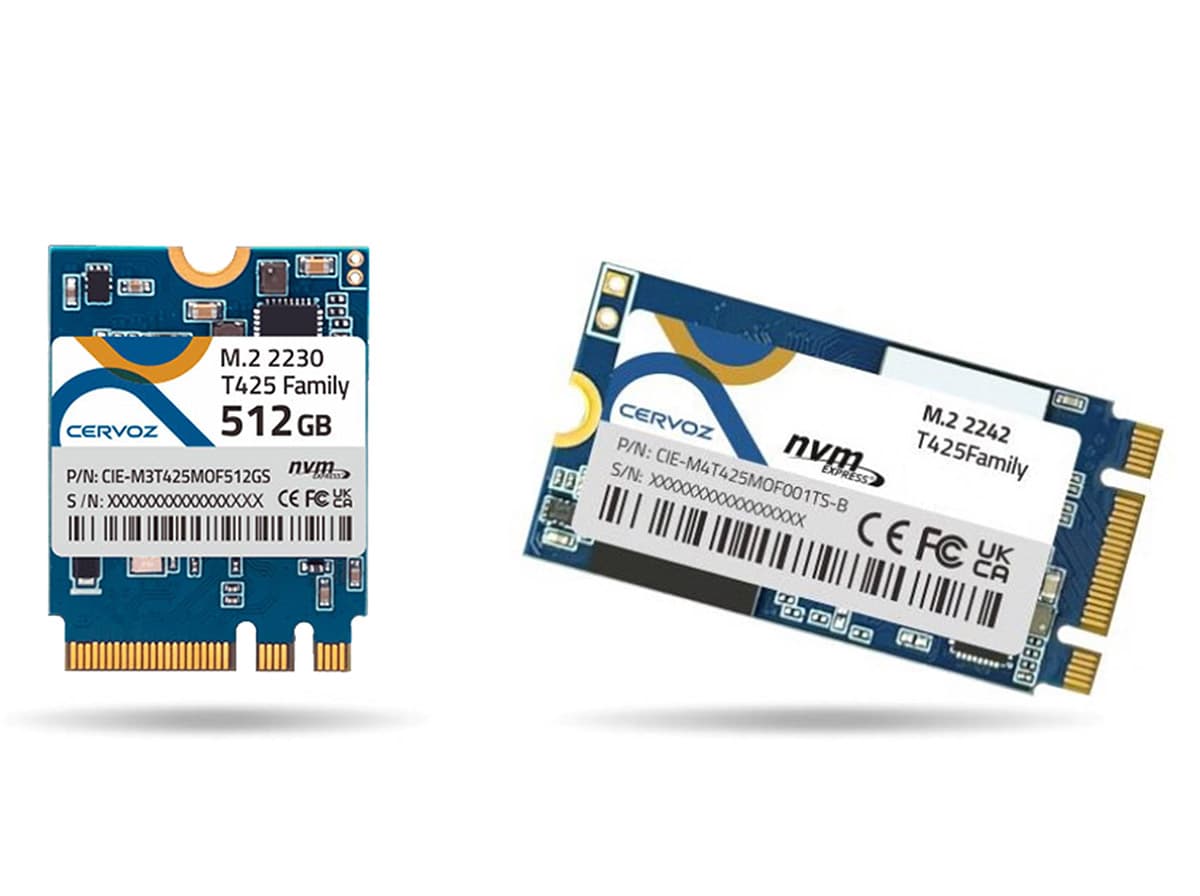 M.2 2230/2242 3x2 NVME SSD Titan Serien 