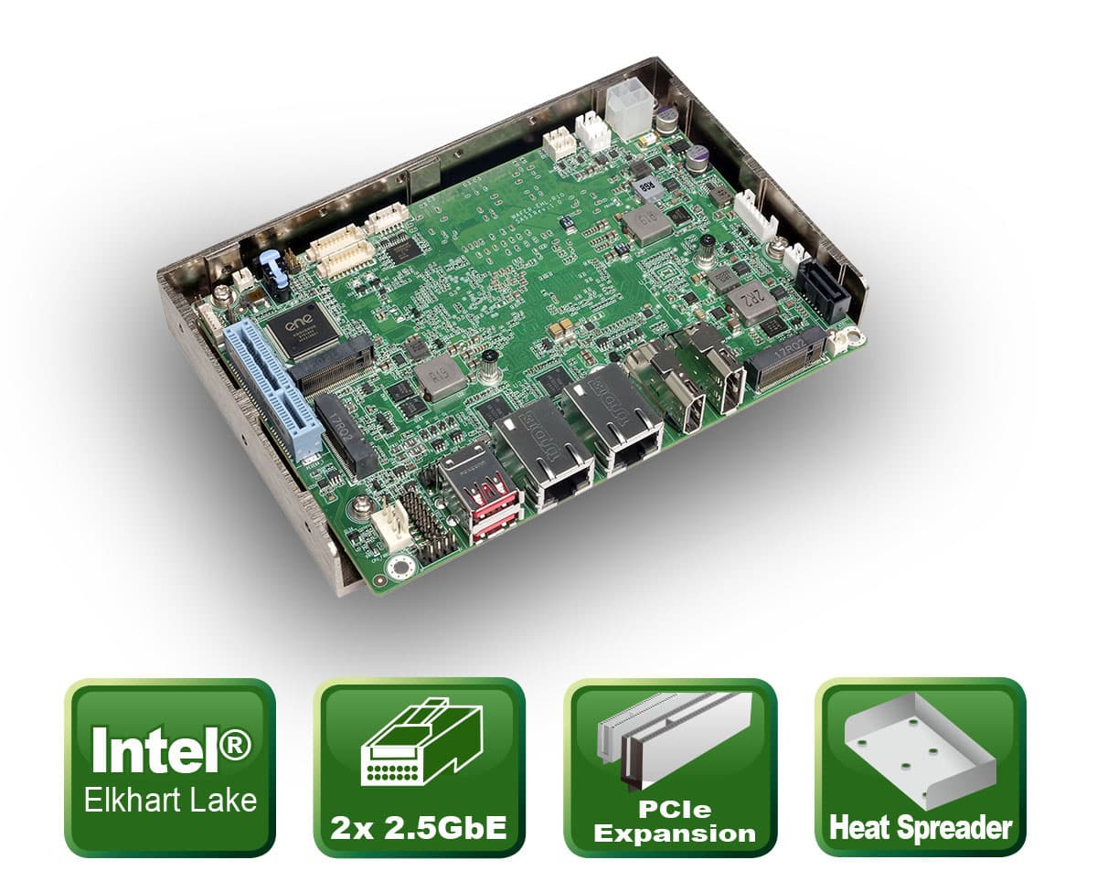 3,5“ Embedded Board mit Elkhart Lake Prozessor
