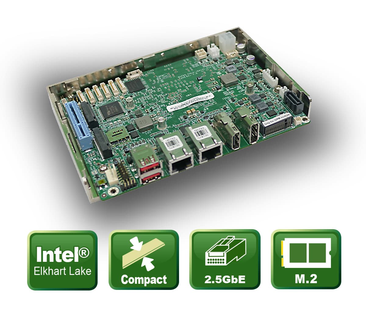 3.5" embedded board with Elkhart Lake processor