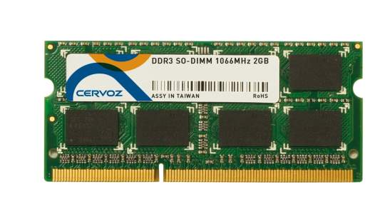 RAM/DDR3/2GB/1600MHz/204P/SODIMM/CIR-S3SUSO1602G 