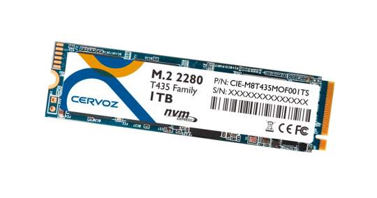 SSD/NVMe/M.2 2280/1TB/CIE-M8T435MOF001TW 