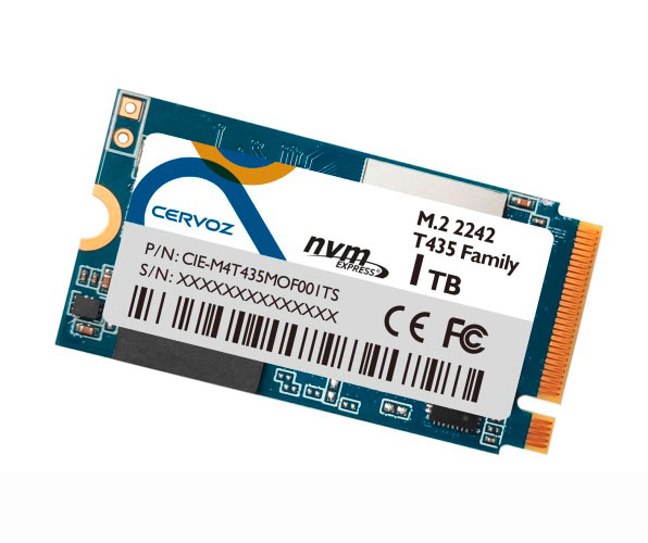 SSD/NVMe/M.2 2242/1TB/CIE-M4T435MOF001TS | Industrial Computer and 